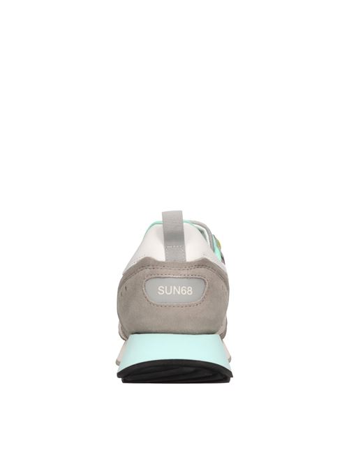 Sneakers modello Z35115 SUN68 in pelle scamosciata e tessuto traspirante SUN68 | Z35115GRIGIO CHIARO
